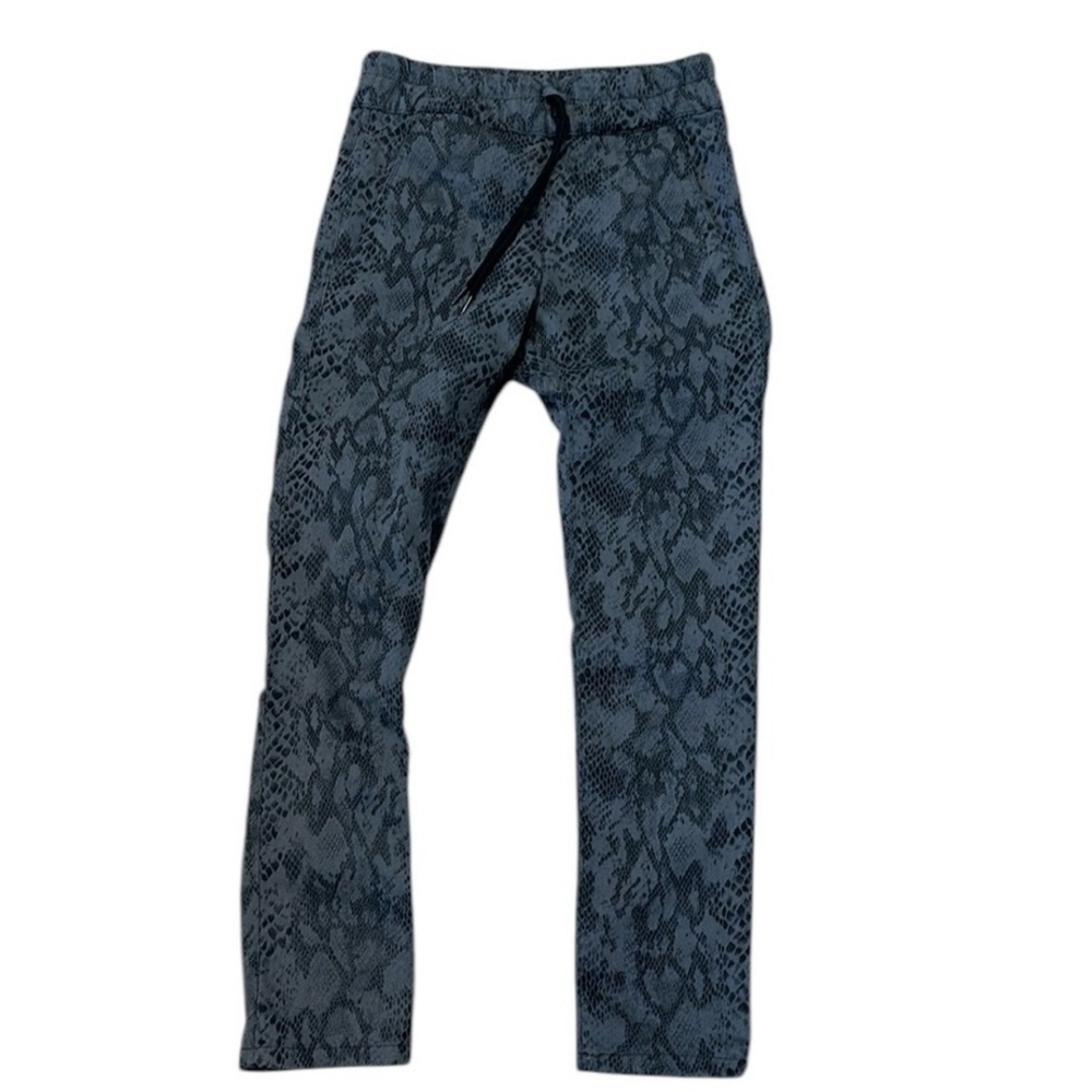 BEVY FLOG Blue Tonal Track Pants